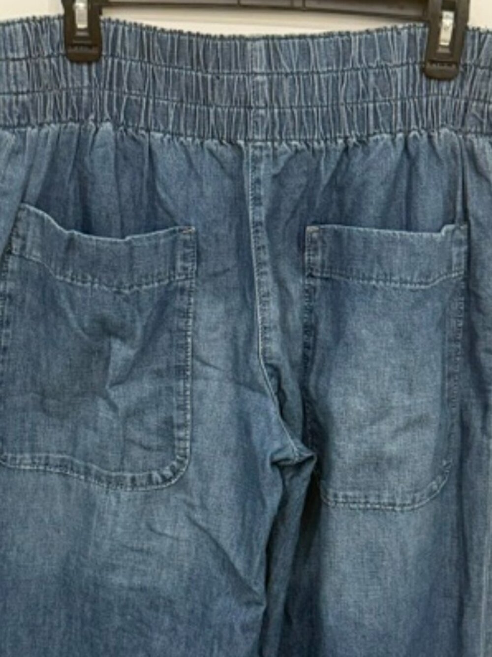 Free People Breezy Denim Pull-On Jeans - Picture 8 of 9